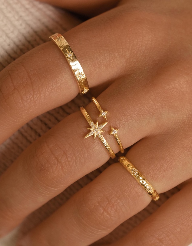 By Charlotte - Gold Wish Ring