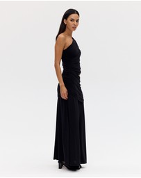 Third Form - Crave Rouched Floor Length Dress