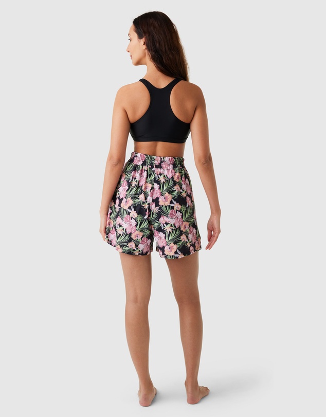 Modest Mermaid - Floral Fit Highwaist Board Short SPF50+