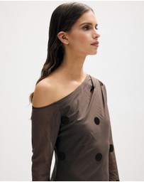 Minima Esenciales - Clove Spot Maxi Dress
