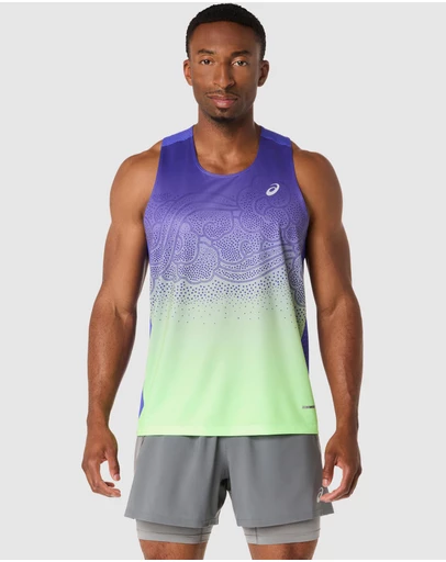 ASICS - Road Fade Singlet - Men's