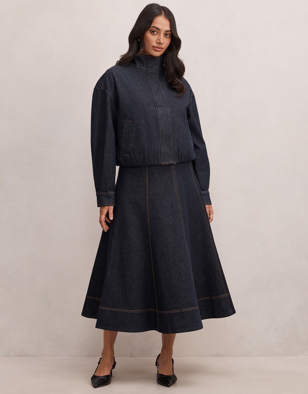 Forever New - Georgia Denim Maxi Skirt