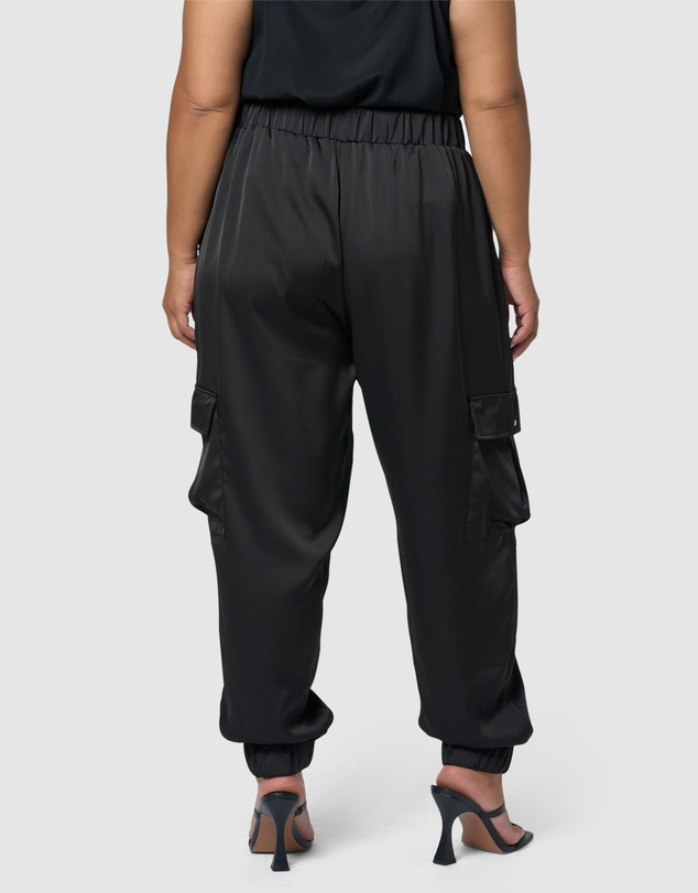 Sunday In The City - Revolution Satin Cargo Pant