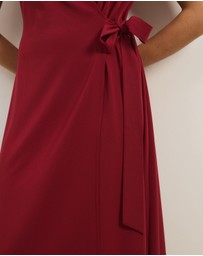 Atmos&Here - Lily Wrapover Midi Dress