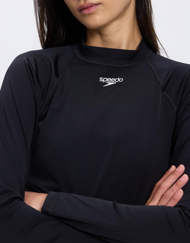 Speedo - Classic Logo Long Sleeve Rash Top