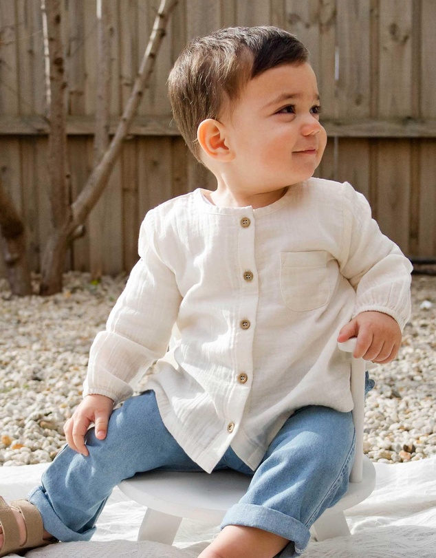 Purebaby - Sun Cover Top -Kids-Babies