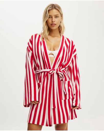 Cotton On Body - Body Wellness Long Sleeve Robe