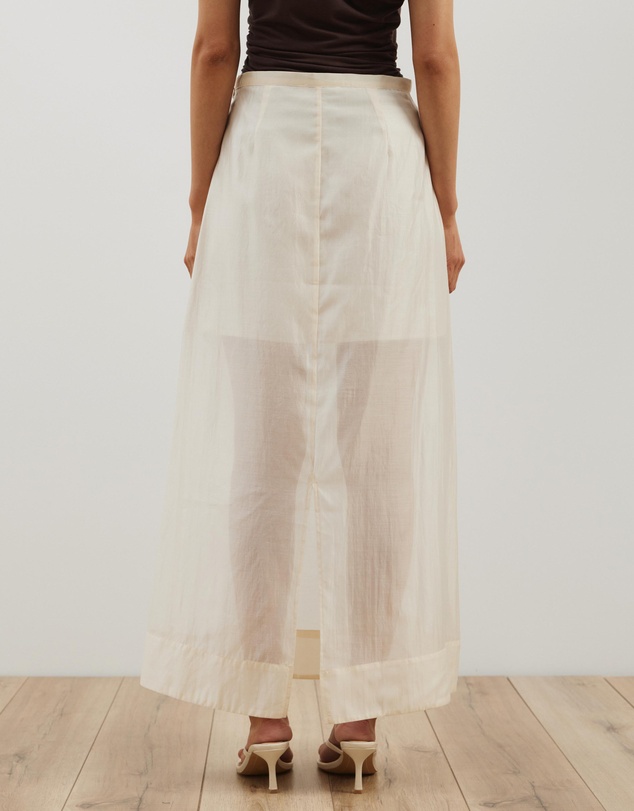 Atmos&Here - Lola Organza Sheer Maxi Skirt