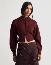 Decjuba - Zoey Zip Knit Jumper