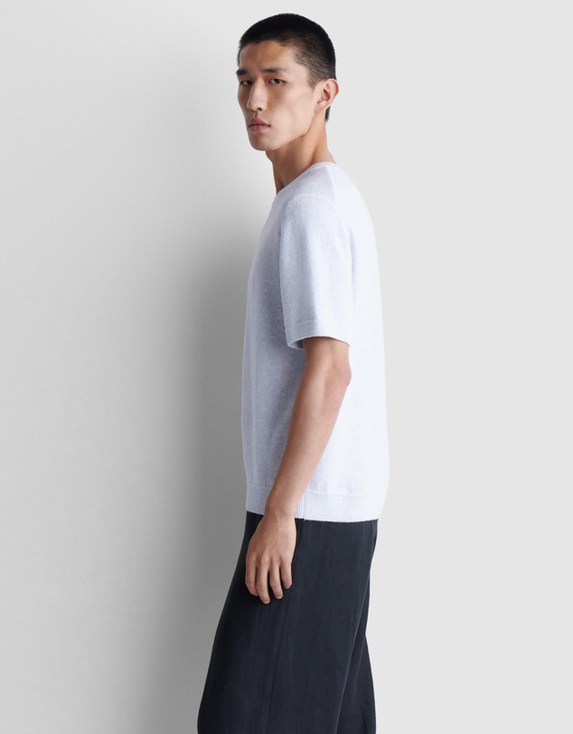 COS - Knitted Linen-Cotton T-Shirt