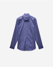 Calibre - Stripe Stretch Shirt Navy