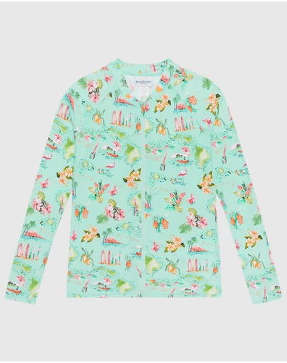 Bluesalt Beachwear - Island Life Rash Top - Teens