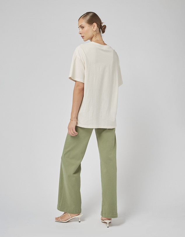 DRICOPER DENIM - Amy Cream FL Printed Tee