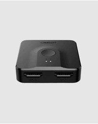 Ugreen - UGreen 2-Port Bi-Directional HDMI Switcher 4K 30Hz Plug Play Black