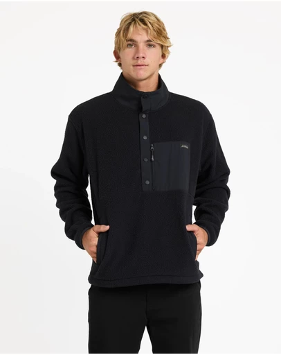Quiksilver - Mens South Sherpa Fleece Jumper