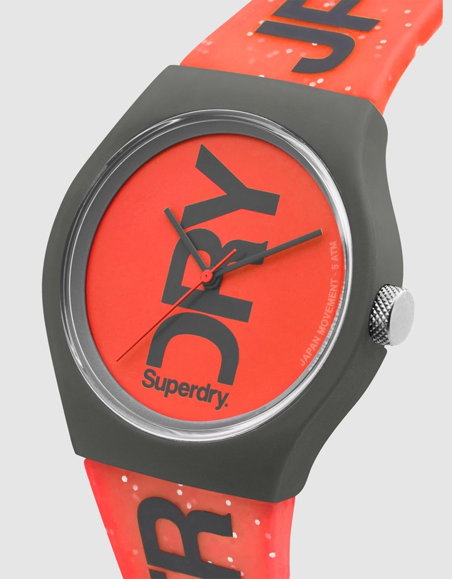 Superdry - Urban Quartz Orange Watch