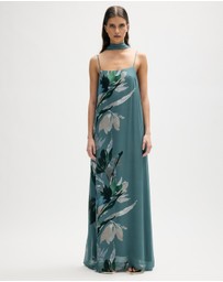 Minima Esenciales - Icehouse Floral Maxi Dress
