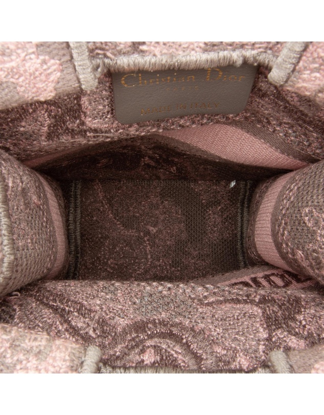 Pre-Loved by Azura Reborn - Pre-Loved Dior Canvas Vertical Book Tote with Detachable Strap