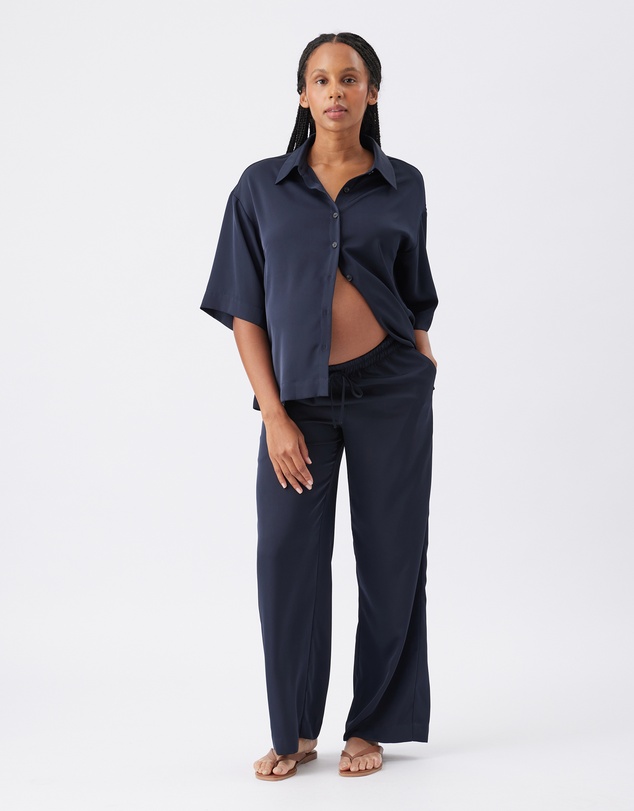 Ripe Maternity - Tamara Satin Pull-On Pant