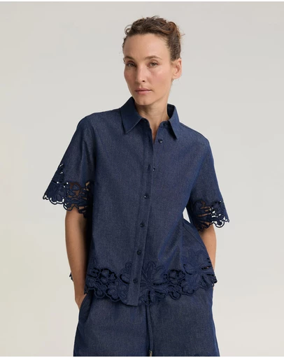 Sportscraft - Paloma Cotton Chambray Shirt
