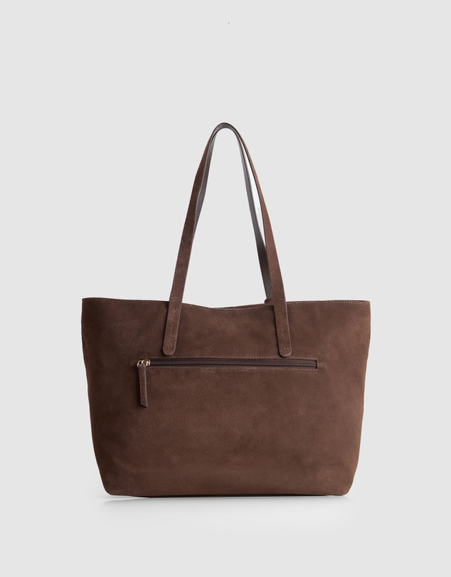Evity - Elena Suede Tote Bag