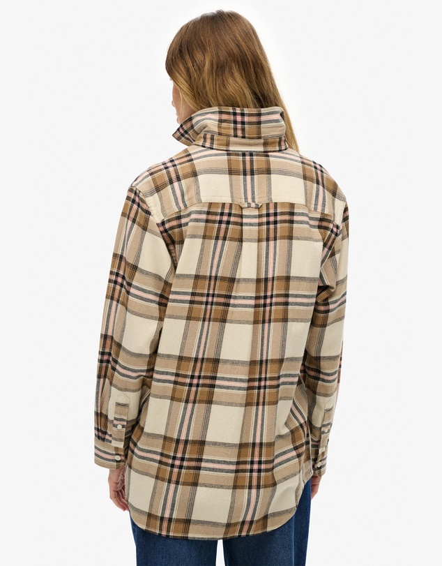 Superdry - Check Flannel Boyfriend Shirt