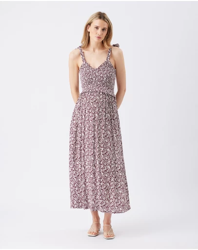 Ripe Maternity - Dana Shirred Dress