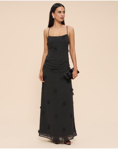 Black Polkadot