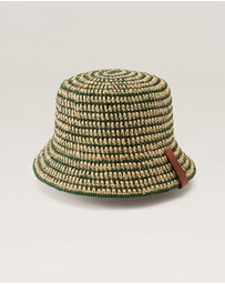 Helen Kaminski - Shashika Raffia Crochet Bucket