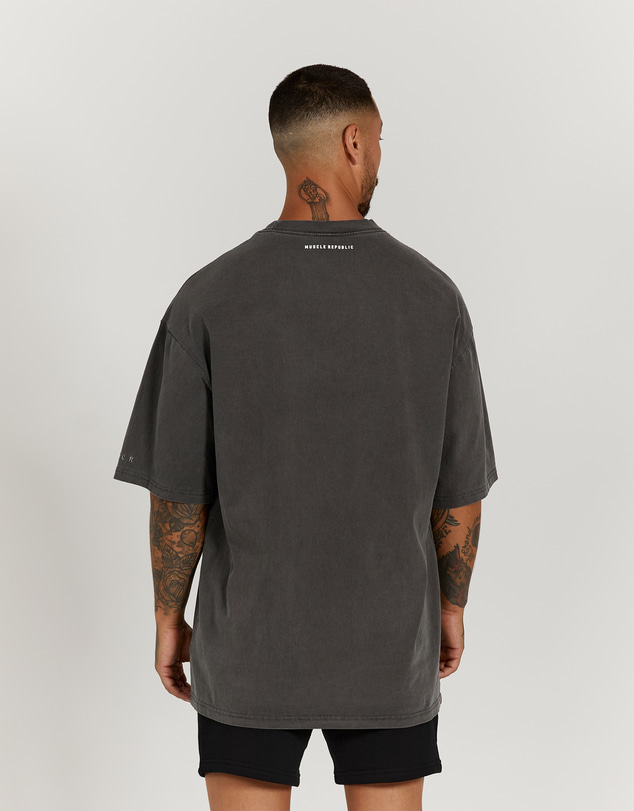 Muscle Republic - Mens Heavy Oversized Tee - Timeless