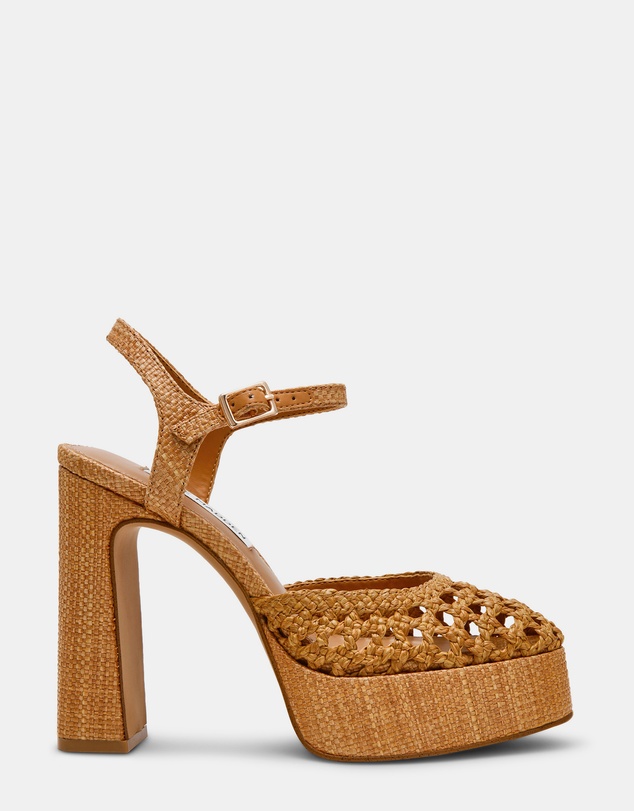 Steve Madden - Lexie-Raff Cognac Heels