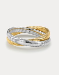 Luv Aj - The Two Tone Flex Snake Chain Bracelet