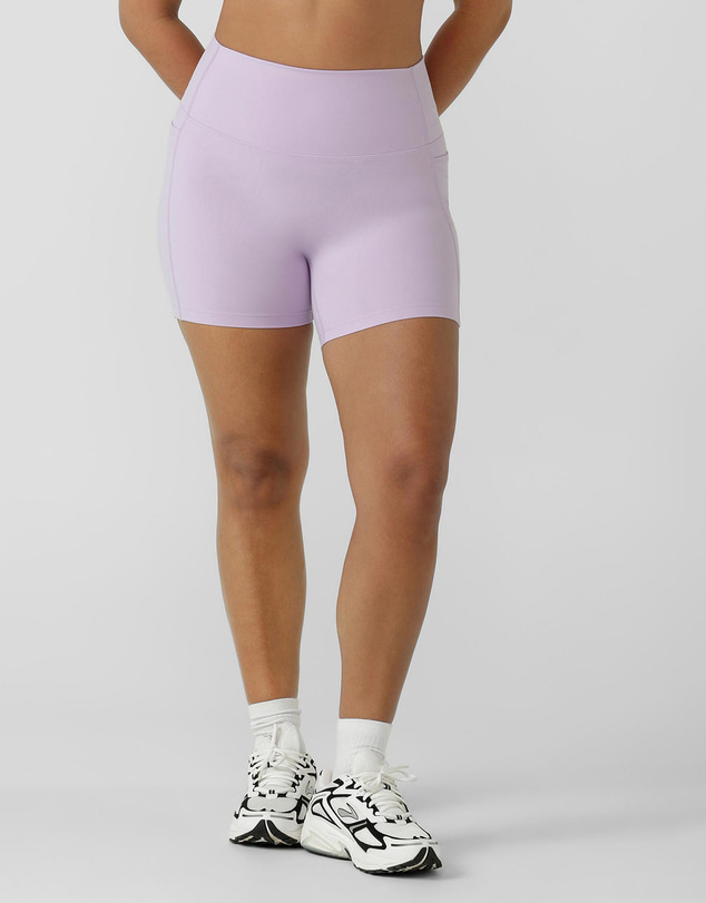 Lorna Jane - Hi-Fold No Ride 2 Phone Pocket 10cm Bike Shorts