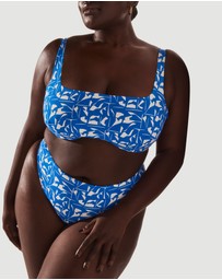 Form and Fold - The Crop Underwire D-G Top