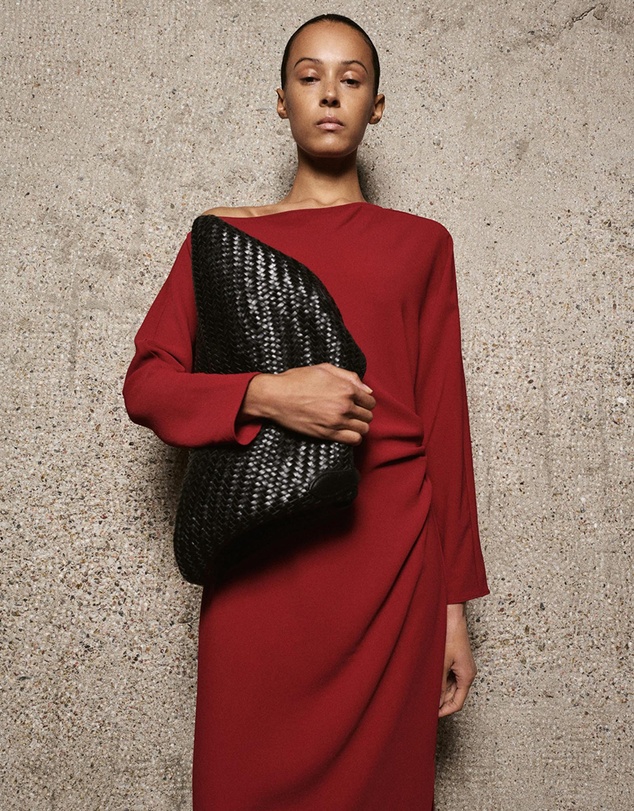 M.N.G - Boat-Neck Ruched Dress
