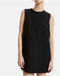 Cynthia Rowley - Silk Wool Mini Shift Dress