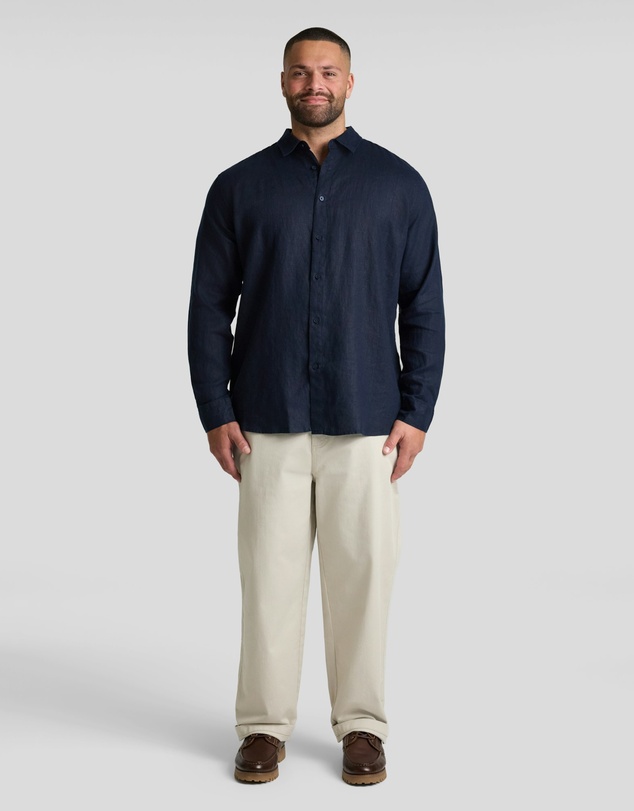 Johnny Bigg - Resort Relaxed Fit Linen Shirt