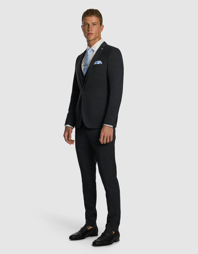 yd. - Lukey Skinny Fit Stretch Suit Jacket