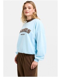 Subtitled - Cannes Contrast Crew Neck Jumper
