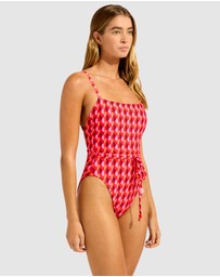 Seafolly - Sorrento Reversible Squareneck Onepiece