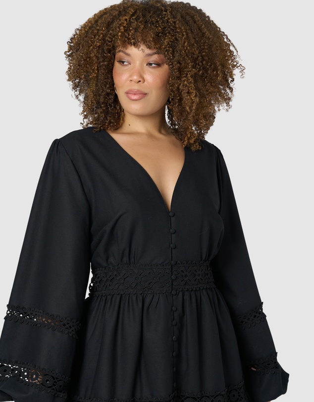 Something 4 Olivia - Zaliah Lace Mini Dress