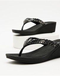 Holster - Hope Wedge Sandals  - Black - Women's