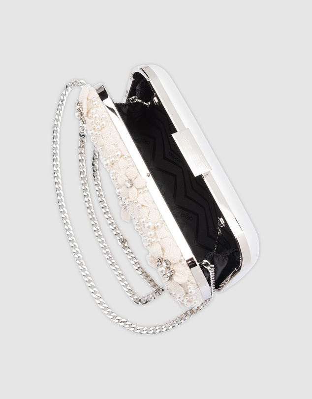 Olga Berg - BETH Encrusted Clutch