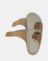 EVERAU - EverAU Ugg Sandal Platform Cow Suede Upper Sandals
