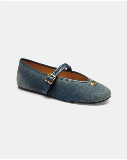 Coach - Sculpted C Soft Mary Janes