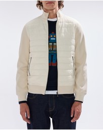 Marcs - Dimitri Padded Zip Front Sweat Jacket