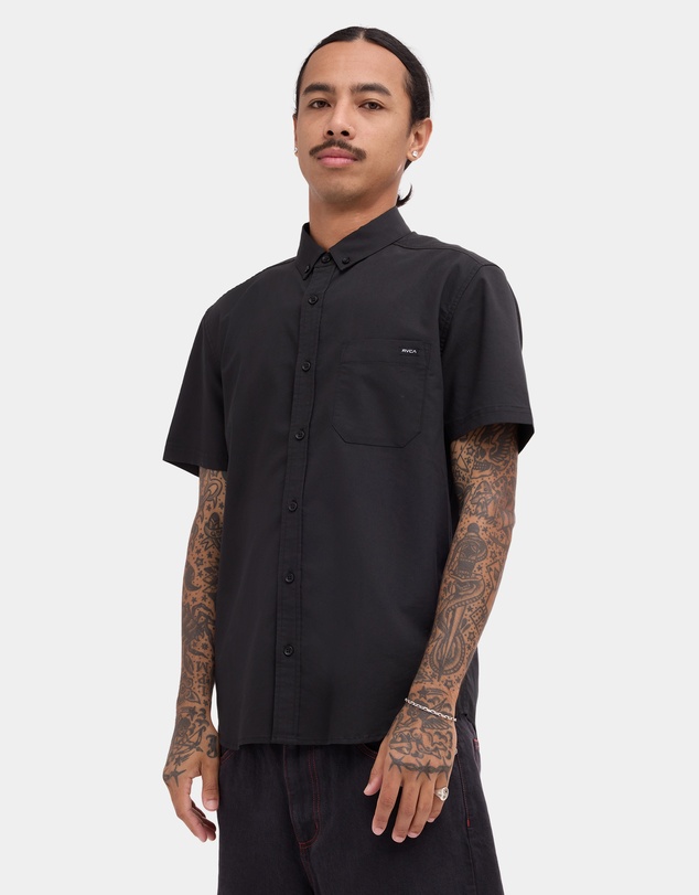 RVCA - Mens That'll Do Stretch Short Sleeve Shirt