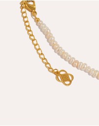 Ottoman Hands - Sorel Pearl and Labradorite Beaded Necklace