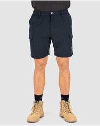UNIT Workwear - UNIT Flexlite Mens Lightweight Cargo Shorts
