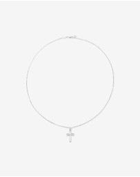 Michael Hill - Cross Pendant Necklace in Sterling Silver